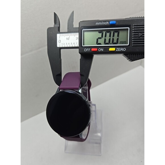 Samsung Galaxy Watch Active2 LTE 44mm SM R825U Black Stainless Works Watch Only - Picture 6 of 10